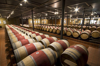 Mentelle Collection - barrel room